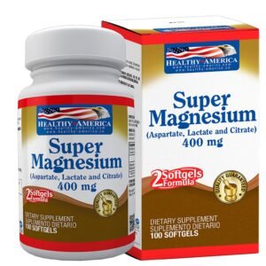 super magnesium 400 mg – 100 softgels