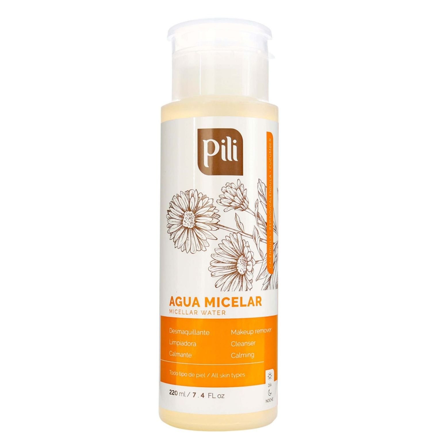 agua micelar pili 220 ml agua micelar pili 220 ml