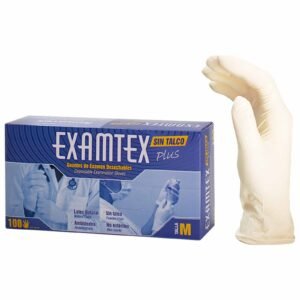 guante examtex protex 100 unidades talla l